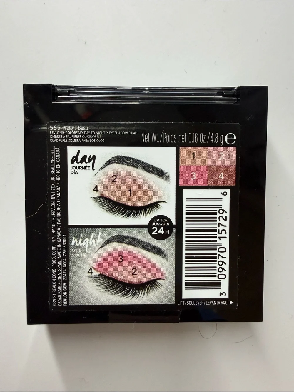Revlon Colorstay Eyeshadow Day To Night 24hr Pretty/Beau Powder Cream Hybrid